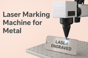 Laser marking machine for metal